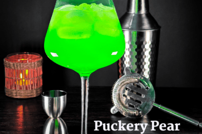 Pucker Up for a Pear-fectly Refreshing Cocktail: The Puckery Pear!