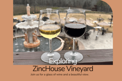 Uncorked Adventures: Discovering the Hidden Charm of ZinHouse Vineyard in Raleigh, NC