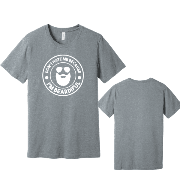 Beardiful_MensGray_Tshirt